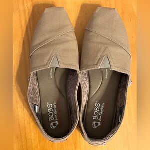 Skechers Bobs Memory Foam Peace and Love Flat Slip Ons